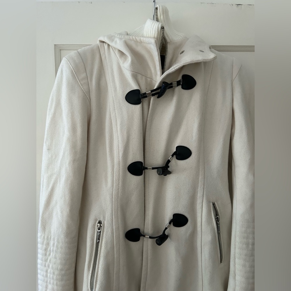 BCBG Maxazria double breasted pea coat